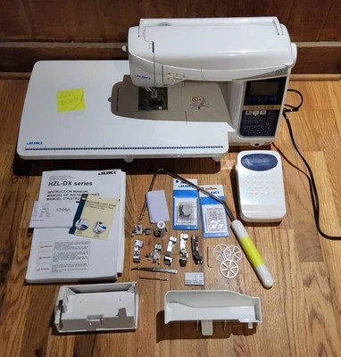 JUKI HZL-DX7 Special Edition Sewing and Quilting Machine Excellent - Image 1 of 4