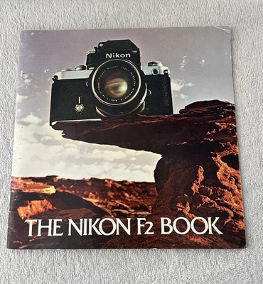 Folleto informativo publicitario libro Nikon F2 vintage años 70. Foto 1 de 4