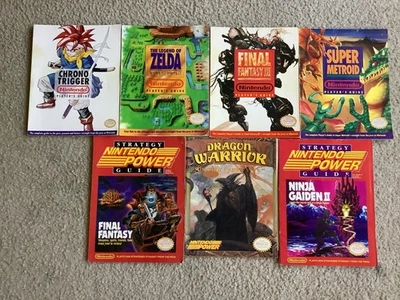 Nintendo Stradegy Guides-Chrono Trigger-Final Fantasy 3-Super Metroid-Zelda 3 - Image 1 of 4