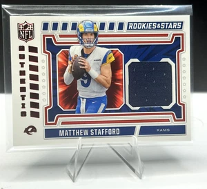 Matthew Stafford 2024 Rookies & Stars NFL Authentic Jersey Patch #NA-MSD (266) - Picture 1 of 2