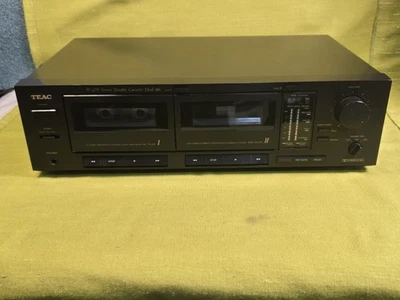 TEAC W-470 Doppel-Kassettendeck Funktioniert/ Lesen #R1 - Bild 1 von 4