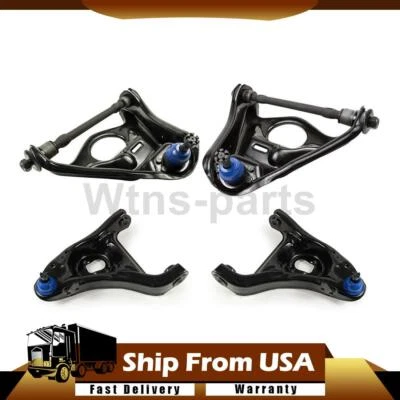 4x Brazos de control inferiores superiores delanteros para Chevrolet Astro 2005 2004 2003 2002 Foto 1 de 4