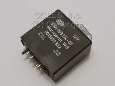 Relé original Mercedes-Benz C107 R107 W116 W123. Cinturón seguridad 0015451332 Foto 1 de 4