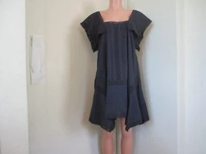 REBECCA TAYLOR NWT COTTON MARINE BLUE LACE INSERT SHORT SUN DRESS,  SIZE L - Picture 1 of 12