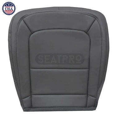 Cubierta de asiento de repuesto inferior delantera gris ceniza oscuro para GMC Canyon 2015-2022 con T Foto 1 de 4