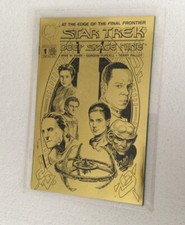 Gold Edition #1 Star Trek Deep Space Nice with Limited Edition Document