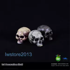 Accesorios de escena modelo de calavera COOMODEL 1:6 para figura de acción de 12 pulgadas juguete cuerpo soldado - Imagen 1 de 6