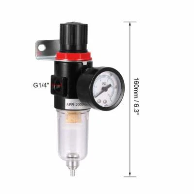 FRL Filter Regulator 1/4'' 1/2''Air Source Processor Pressure Regulator - Image 1 of 4
