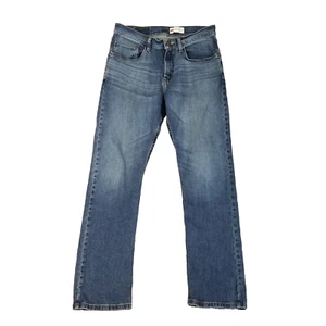 Wrangler jeans mens 30 x 30 slim straight blue stretch denim pants retro western - Picture 1 of 15