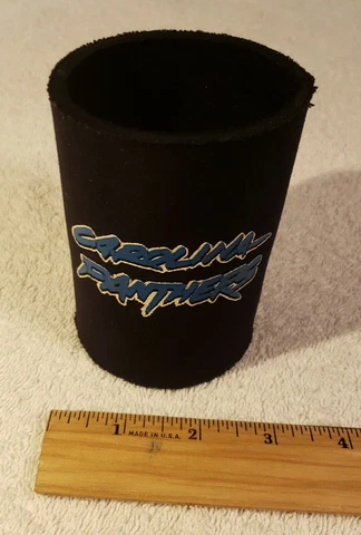 NFL Carolina Panthers 12 oz. Beer Soda Can Coozie Koozie Cooler Holder Cover