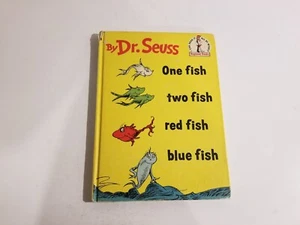 Dr Seuss Beginner Books - One Fish Two Fish Red Fish Blue -  Dr Seuss (1960) - Picture 1 of 3