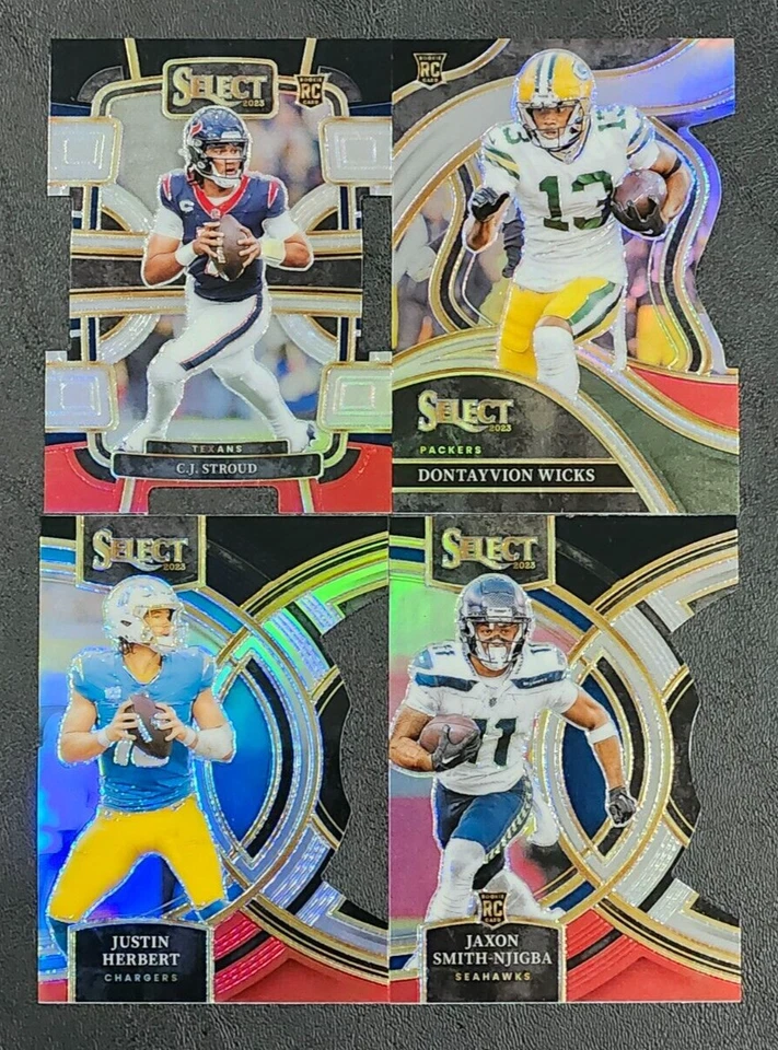 2023 Select Football BLACK AND RED PRIZMS with Rookies You Pick the Card - Image 1 of 1