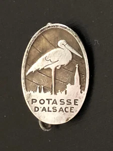 Insigne de commerçant de la potasse d'Alsace - 1942 - Imagen 1 de 2