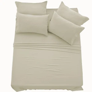 1800 Series 6 Piece Bed Sheet Set Soft Deep Pocket Twin King Queen Full Sheets - Picture 1 of 220