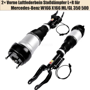 2× Vorne Luftfederbein Stoßdämpfer L+R für Mercedes-Benz W166 X166 ML/GL 350 500 - Bild 1 von 14
