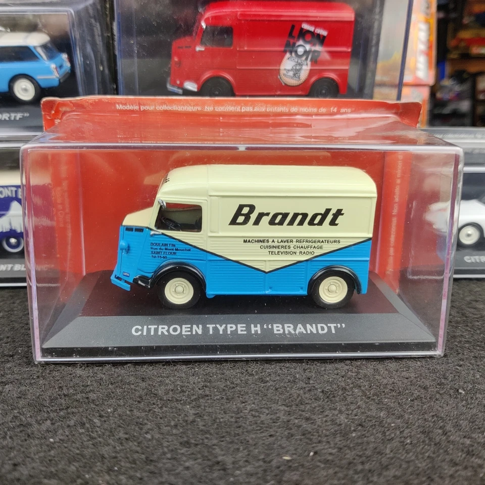 FURGONE CITROEN TIPO H BRANDT 1:43 IXO/ALTAYA NUOVO SCATOLA + BLISTER - Immagine 1 di 4