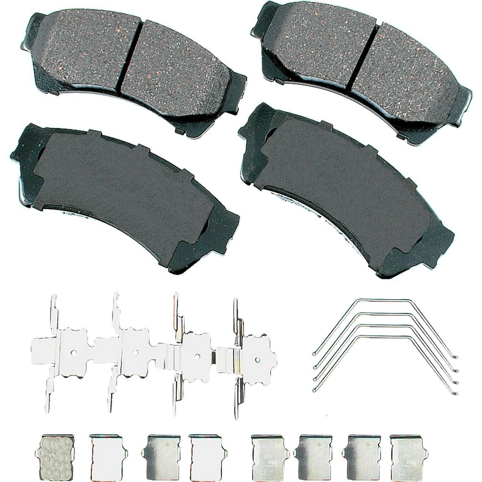 Se adapta a pastillas de freno delanteras Ford Fusion 06-12 Lincoln MKZ de Akebono Brake Corporation Foto 1 de 1