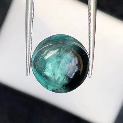 5.75 CT Natural bicolor Cabochon Tourmaline Loose Gemstone From Afghanistan - Image 1 of 4