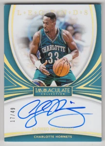 2023-24 Panini Immaculate Collection Alonzo Mourning Legends Holo Gold Auto /49 - Picture 1 of 2