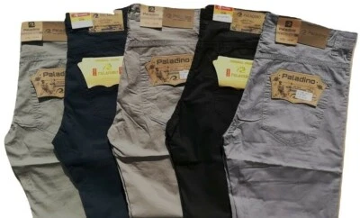 Jeans Pantalone Leggero Uomo Paladino Estivo Elasticizzato Regular Fit 46/64