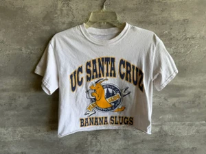 Camiseta corta vintage 1997 UCSC UC Santa Cruz Banana Slugs Pulp Fiction talla M - Imagen 1 de 1