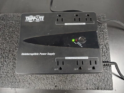 TRIPP LITE BC350 120V 350VA 6 Outlets Uninterruptible Power Supply No Battery - Image 1 of 4