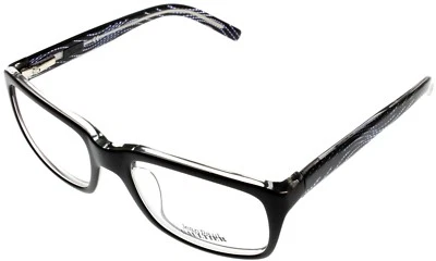 Marco rectangular de gafas Jean Paul Gaultier para mujer negro violeta VJP529M 0Z32 Foto 1 de 4