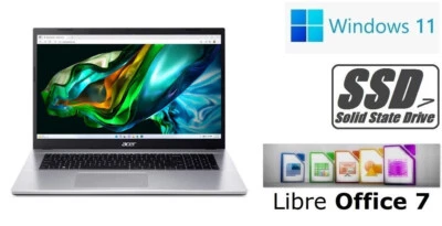 ACER NOTEBOOK ~ INTEL CORE i7 ~ 2TB SSD ~ 32GB RAM # 17,3" WLAN Office Windows11 - Bild 1 von 4