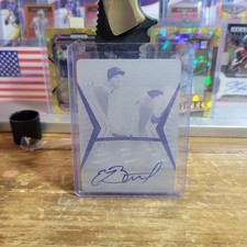 2012 LEAF ULTIMATE DRAFT EDDIE BUTLER AUTO BLACK PRINTING PLATE 1/1