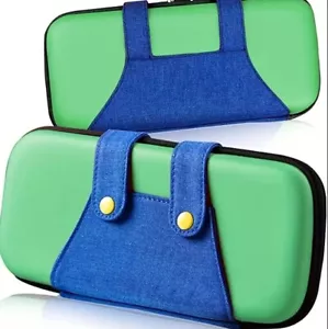 Luigi Green Portable Storage Box Case For Nintendo Switch - Picture 1 of 2