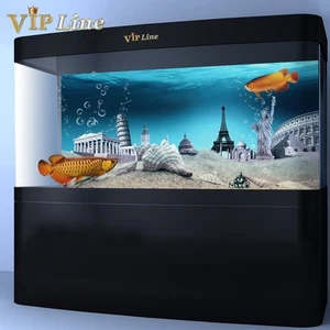 Aquarium Background Poster Attractions HD Fish Tank Decorations Landscape - Picture 1 of 5