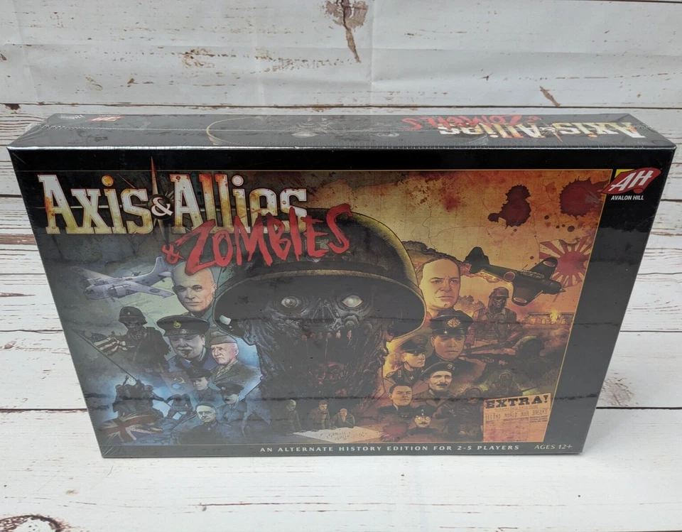 AXIS & ALLIES & ZOMBIES Board game Avalon Hill Factory