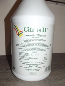 CITRUSII MEDICAL HOSPITAL GERMICIDAL DEODORIZING CLEANER 1 GALLON Disinfectant - Picture 1 of 6