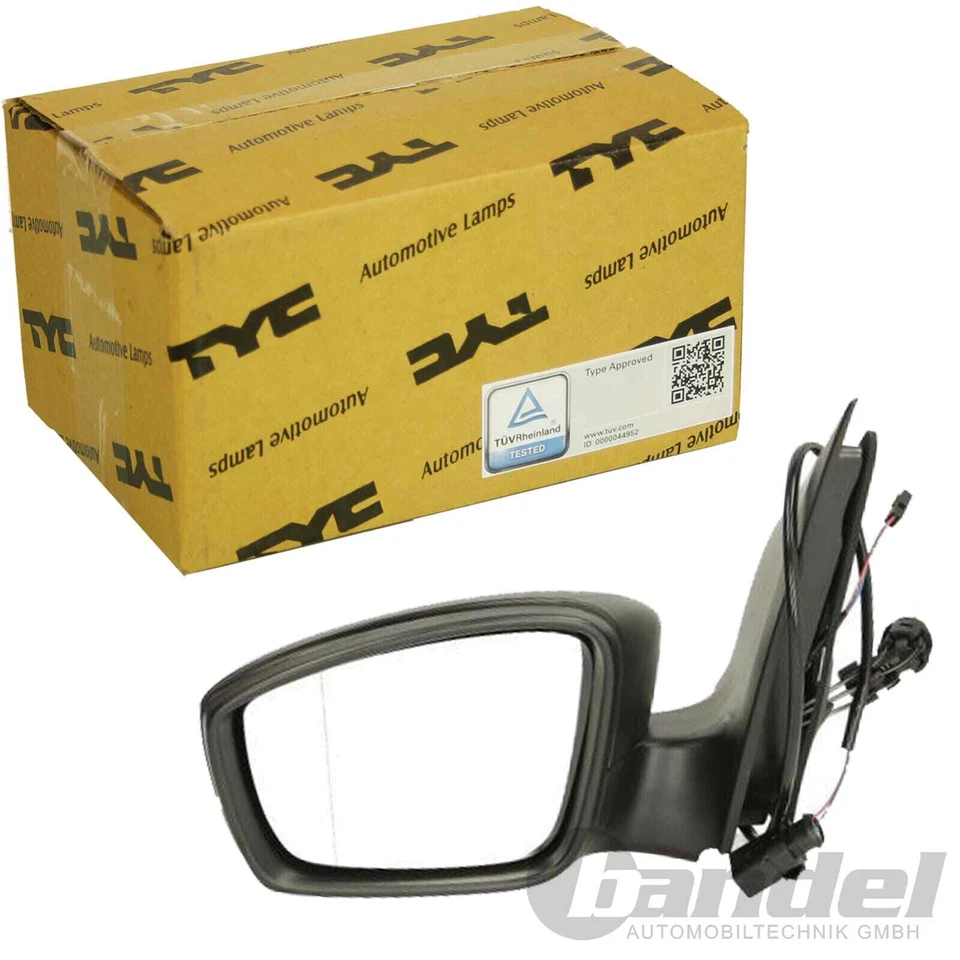 TYC AUßENSPIEGEL LINKS passend für SEAT MII SKODA CITIGO VW UP! - Bild 1 von 2