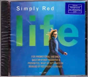 Simply Red Sealed CD Life - East West 61853-2 (1995) - Imagen 1 de 2