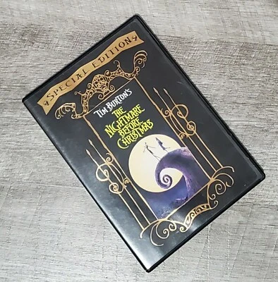 Tim Burton Nightmare Before Christmas Special DVD Kid Fun Movie Holiday - Image 1 of 3