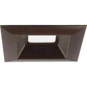 Progress Lighting Retrofit Square 6 in. Antique Bronze LED Recessed Trim - Picture 1 of 7