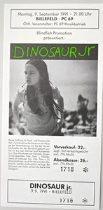 Dinosaur Jr. altes Konzertticket 1991 PC69 wie neu - Bild 1 von 1