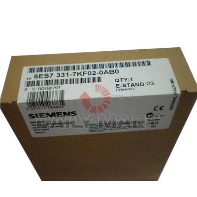 NEW Siemens 6ES7331-7KF02-0AB0 Simatic S7-300 Analog Input SM 331 - Image 1 of 2