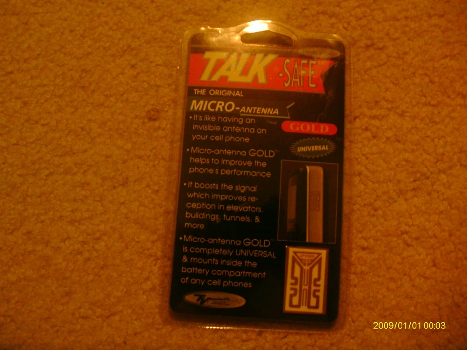 Talk-Safe Micro-Antenna Cellphone Booster, Handy Trends, Universal - Image 1 of 1