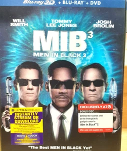 Men in Black 3 (Three Disc Combo: Blu-ray 3D / Blu-ray / DVD + UltraViolet D... - Picture 1 of 2