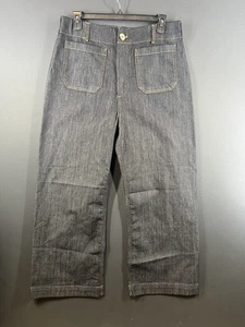 Anthropologie Maeve Colette Crop Wide-Leg Jeans Größe 34 Tall - Bild 1 von 8