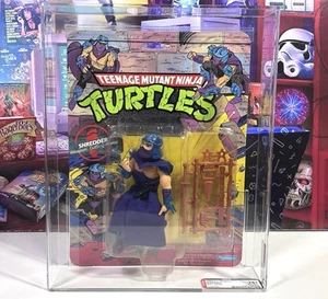 🐢 Vintage 1988 TMNT MOC Shredder SOFT HEAD Graded AFA 75+ Playmates Turtles 🐢 - Bild 1 von 7