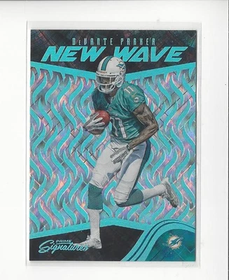 2016 Prime Signatures New Wave Cosmic #5 DeVante Parker Dolphins /100  - Image 1 of 2