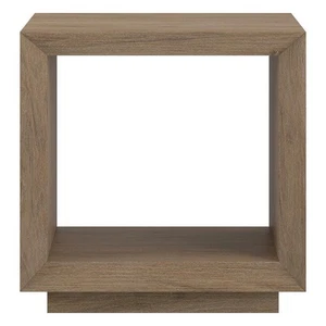 Meyer and Cross Tannen 22 in. Antiqued Gray Oak Rectangular MDF Top End Table - Picture 1 of 9