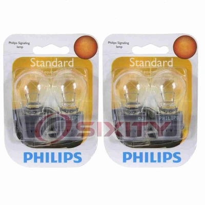 2 pc Philips Cornering Light Bulbs for GMC C1500 C2500 C3500 Jimmy K1500 df - Image 1 of 4