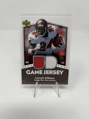 2007 Upper Deck - Ud Game Jersey Cadillac Williams #UDGJ-CW Game Worn Patch - Image 1 of 2