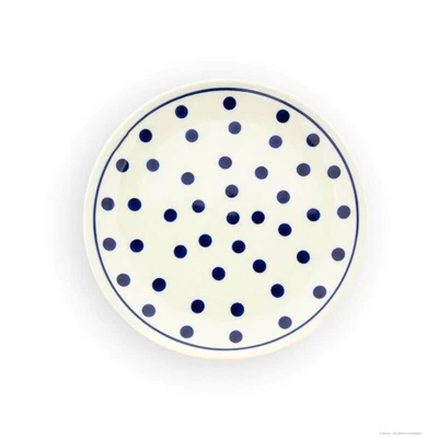 Original Bunzlauer Keramik flacher Teller (Kuchenteller) Ø16,0cm H2,0cm Dekor 37 - Bild 1 von 4