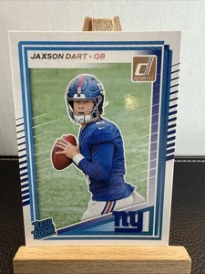 2025 Panini Donruss - Rated Rookie Jaxson Dart #400 (RC) - Picture 1 of 2