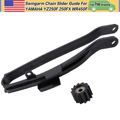 NUEVO Protector guía deslizante de cadena basculante para YAMAHA YZ125 YZ250F YZ250FX WR450F Foto 1 de 4